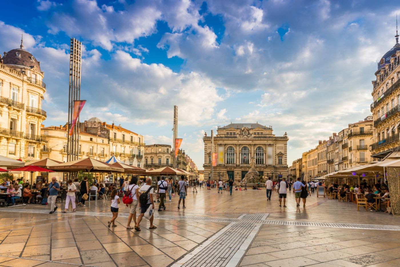 Place de la comédie Montpellier