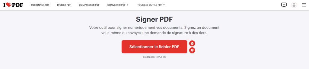 selection de fichier